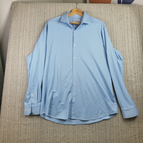 Mizzen+Main Shirt Mens XL Trim Fit Spinnaker Collection‎ Made USA Dress - Picture 1 of 8